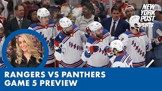 Previewing Rangers vs Panthers Game 5 amp Answering Rangers Fan Questions [upl. by Yentterb476]