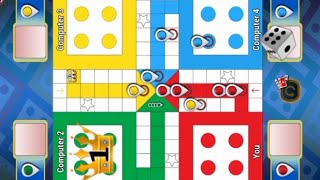 New Ludo Game in 4 player  How to Win in Ludo  Ludo Game Winning Trick  Ludo King Gameplay [upl. by Lyons]