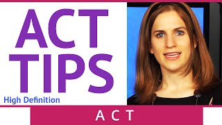 ACT testtaking strategies  ACT tips  Brightstorm ACT Prep [upl. by Eilatan]