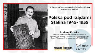 Polska pod rządami Stalina 1945 1955  Andrzej Friszke [upl. by Fiden]