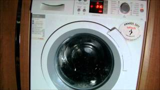 Bosch logixx WAS32461GB washing machine cotton prewash mini load [upl. by Dotson]