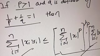 holder inequality with examples functionalanalysis highermaths metricspace minkowski inequality [upl. by Euqinomad]