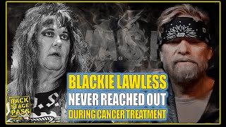 ⭐ExWASP Guitarist CHRIS HOLMES Says BLACKIE LAWLESS Never Contacted Him Following Cancer Diagnosis [upl. by Jodie]