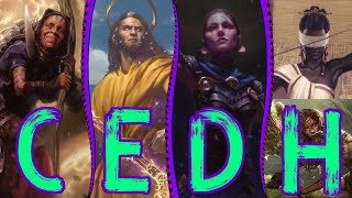 Format Too Slow Cedh Gameplay  Rielle Vs Heliod Vs Inalla Vs TymnaTana [upl. by Yand695]