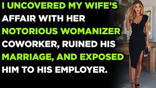 Caught Her with a Womanizing CoWorker… So I Destroyed His Marriage Too  Shocking Revenge Story [upl. by Garlan834]