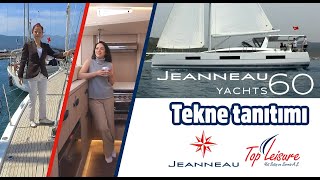 Jeanneau Yachts 60 Tanıtım Videosu  Guided Tour Walkthrough [upl. by Akemit]