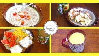 Quick and Healthy Breakfast Ideas [upl. by Maxey]