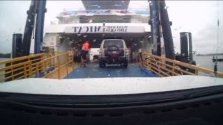 4WD Moreton Island Tangalooma part 1 The Barge [upl. by Cappella677]