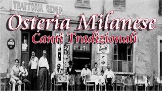 Osteria Milanese  Italian Folk Music Milan [upl. by Bergstein]