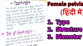 Female PelvisOBG Obstetrics and GynaecologyStructure and Diameters4th Year [upl. by Alonzo]