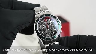 Swiss Military Hanowa Flagship Racer Chrono 0653370400706 [upl. by Mazman363]