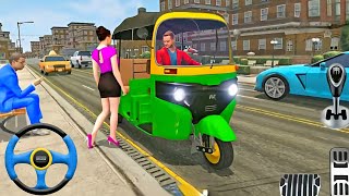 Tuk Tuk auto games 3D Android gameplay 2024 [upl. by Reilamag]