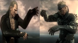 Solid Snake vs Liquid Ocelot Full Moveset Highest Difficulty Full HD [upl. by Carbone495]