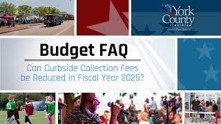 Budget FAQ  Can Curbside Collection Fees be Reduced in Fiscal Year 2025 [upl. by Garber923]