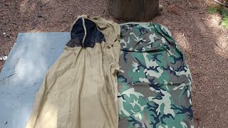 USMC VS US ARMY  Battle Of The Bivy Bags [upl. by Ayot]