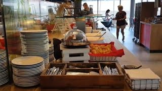 Breakfast at Ibis Wien Hauptbahnhof in Vienna Austria  June 2022 [upl. by Bunow]