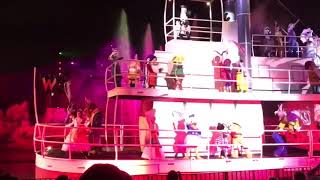 Dopey Falls Fantasmic  Dopey Falling  Fantasmic Fail  Walt Disney World [upl. by Mota720]