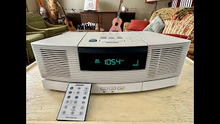 Bose Wave Radio CD Player AWRC1P and Pedestal for sale on eBay [upl. by Nealah]