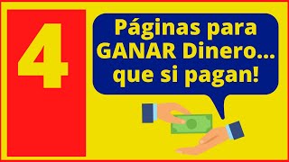 Gana Dinero con Micro Tareas 4 Páginas que si pagan [upl. by Itnahsa]