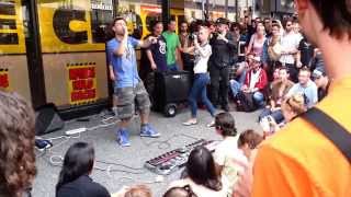 Dub FX performs in Downtown Vancouver [upl. by Darrej]