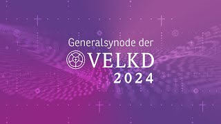 5 Tagung der 13 Generalsynode der VELKD Livestream  Plenum Teil 4  11112024 [upl. by Shue]