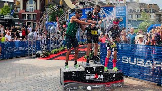 IRONMAN MONT TREMBLANT 2019 WINNER CODY BEALS AND CARRIE LESTER RACE HIGHLIGHTS [upl. by Ynohtnaed]