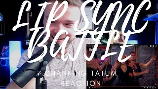 LIP SYNC BATTLE  CHANNING TATUM VS JENNA DEWAN  TATUM  REACTION [upl. by Maleeny74]