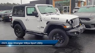 2023 Jeep Wrangler Willys Sport Utility Concord Vallejo Fairfield Walnut Creek Antioch [upl. by Gilboa652]