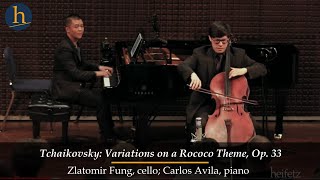 Tchaikovsky Variations On A Rococo Theme Op 33  Zlatomir Fung cello Carlos Avila piano [upl. by Burtie713]