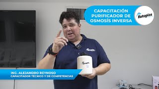 PURIFICADOR DE OSMOSIS INVERSA  ROTOPLAS [upl. by Fancie]