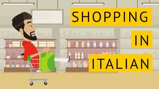 Italiano per stranieri  Guida ESSENZIALE per lo shopping ImparaItaliano LezioneDiItalianoquot [upl. by Hildie558]