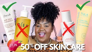 50 OFF SKINCARE Ulta Love Your Skin Event 2024  Top Recommendations  Overhyped Products to AVOID [upl. by Arikehs]