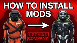 How To EASILY Install Mods  Lethal Company [upl. by Namielus]