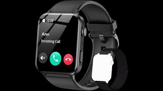 IOWODO R30Pro Reloj Inteligente Hombre MujerSmartwatch185quot con Funciún Llamadas y Whatsapp [upl. by Sydelle]