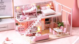 CÓMO HACER UNA CASA EN MINIATURA PARA BARBIE  5 IDEAS [upl. by Notsob]