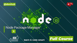 Introduction to NPM for Nodejs Backend Development [upl. by Llertnod]