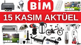 BİM 15 KASIM TEKNOLOJİK AKTÜEL ÜRÜNLERRESMİ KATALOGBİM TELEVİZYONampBEYAZ EŞYAampMUTFAK EŞYALARIbim [upl. by Doak]