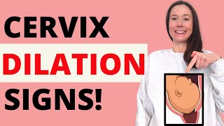 CERVIX DILATION SYMPTOMS  WHAT DOES CERVICAL DILATION FEEL LIKE AND HOW TO TELL IF YOU ARE DILATED [upl. by Good345]