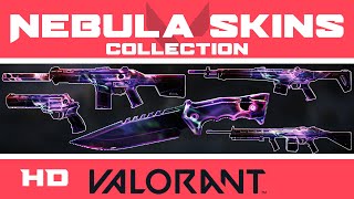 VALORANT Nebula Skins Bundle  NEW Skin Collection HD Showcase [upl. by Marentic]