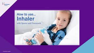 How to use … Inhaler with Spacer and Facemask [upl. by Cohberg]