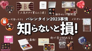 【完売続出】人気のバレンタインチョコは本気で買えない‼︎おすすめ有名ブランド15選サロンデュショコラ2023 [upl. by Ttessil814]