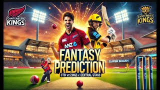 quotCTB vs CS  Live Fantasy Prediction Dream11 GL Team amp Tips  Super Smash 2023quot [upl. by Bang775]