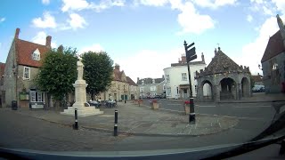 Somerton Somerset England UK 2019 A town with Zero main roads no Aclass roads [upl. by Babette]