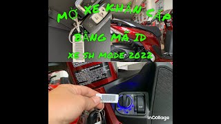 Hướng dẫn mở khẩn cấp bằng mã ID xe SH MODE 2022 kinhnghiemxemay shmode2022 moxekhancap [upl. by Bald718]