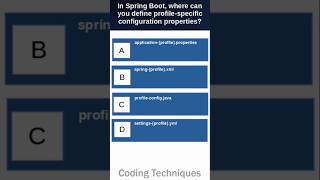 In Spring Boot Where can you specify profile specific configuration properties [upl. by Hsetim672]