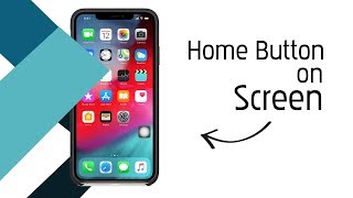 How to Get Home Button on iPhone Screen [upl. by Nidak]