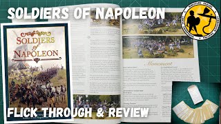 Soldiers of Napoleon Wargames Rules Flick Through amp Review [upl. by Marchese]