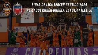 FUTSAL  Pescados Rubén Burela  Futsi Atlético Navalcarnero Final Liga 2024 [upl. by Enalb]