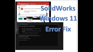 Solidworks Flexnet Server System Error 193 Has Occurred [upl. by Stormi]