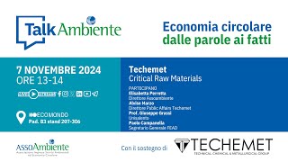 Techemet  Critical Raw Materials [upl. by Eslud183]